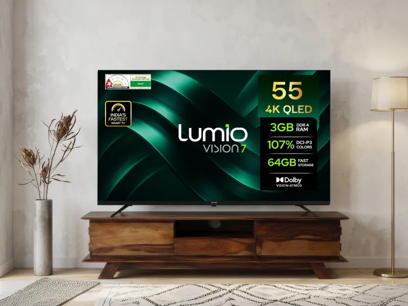 Lumio Vision 7 (55 inches) 4K Ultra HD Smart QLED Google TV